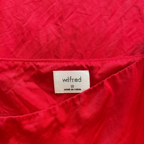 Aritzia Wilfred Red Dress - Picture 3 of 5